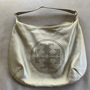 Tory Burch gold handbag